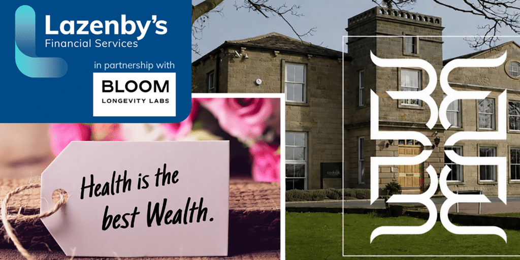 Lazenby’s Health and Wealth networking event with Bloom Longevity Labs at Bramley Grange